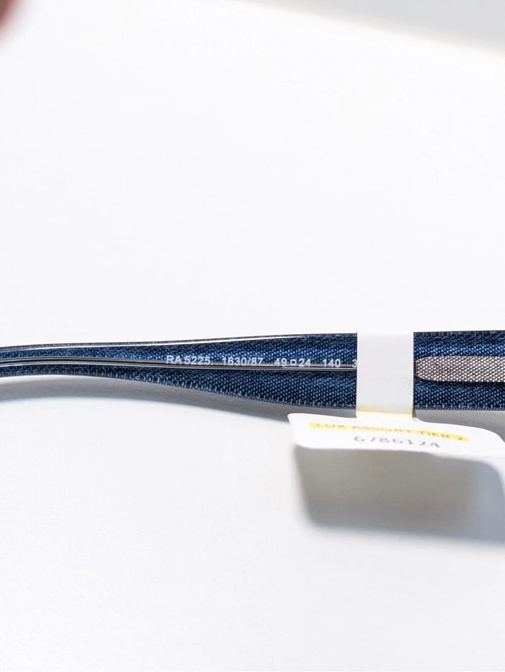 Ralph Lauren RA5225 Blue UV Lens Classic Denim Square Men's Sunglasses 49-24-140